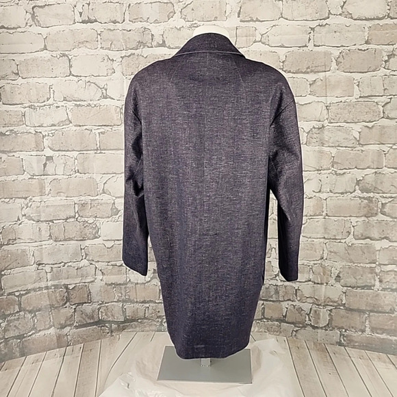 Coming Step Essentials N.Y Single Breasted Jacket Lined Size 1 Small Minimalist - Picture 11 of 16